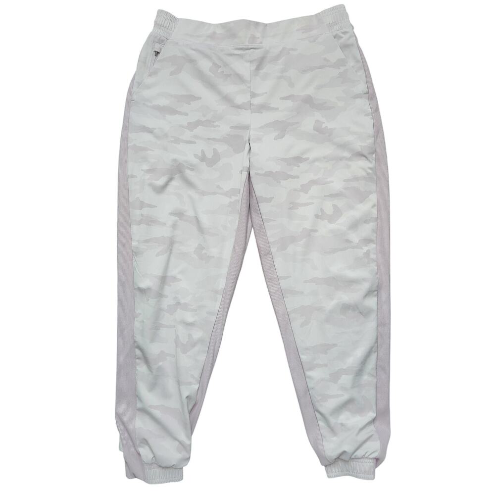 Athleta Brooklyn Lined Camo Jogger Shasta Purple Size 14